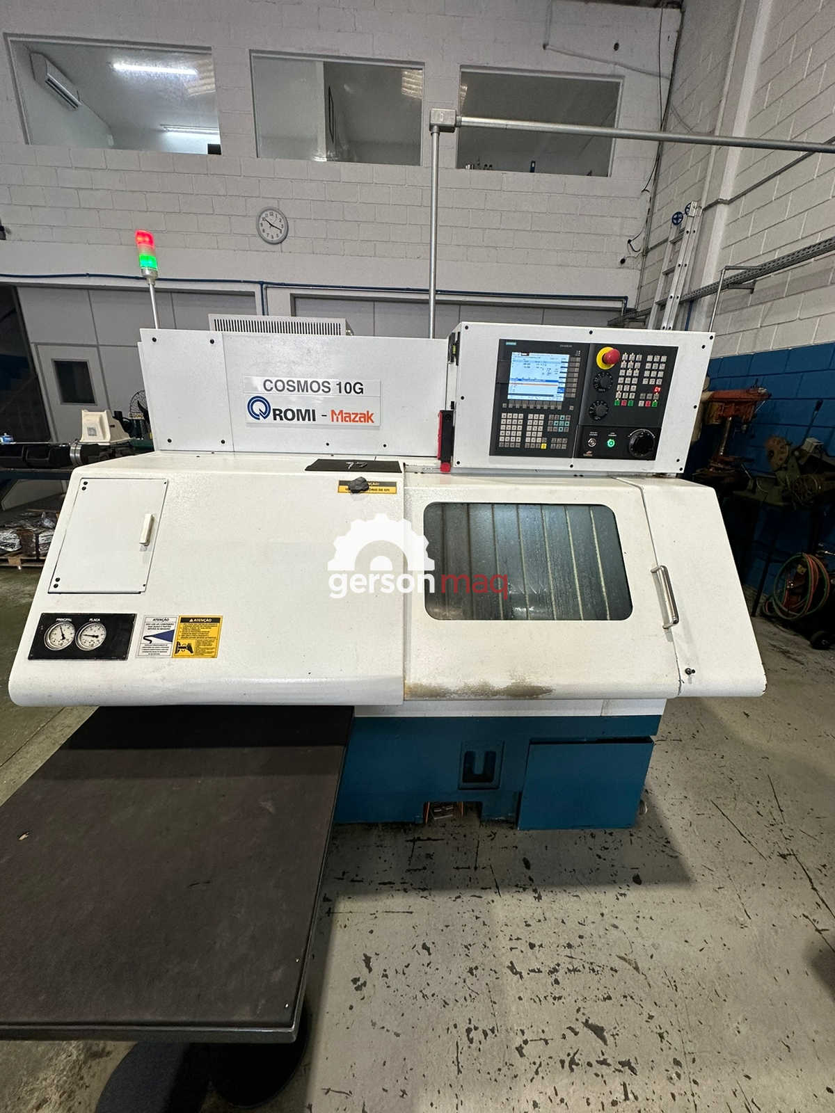 TORNO CNC ROMI MAZAK COSMOS 10 COM TORRE - RETROFIT 2021